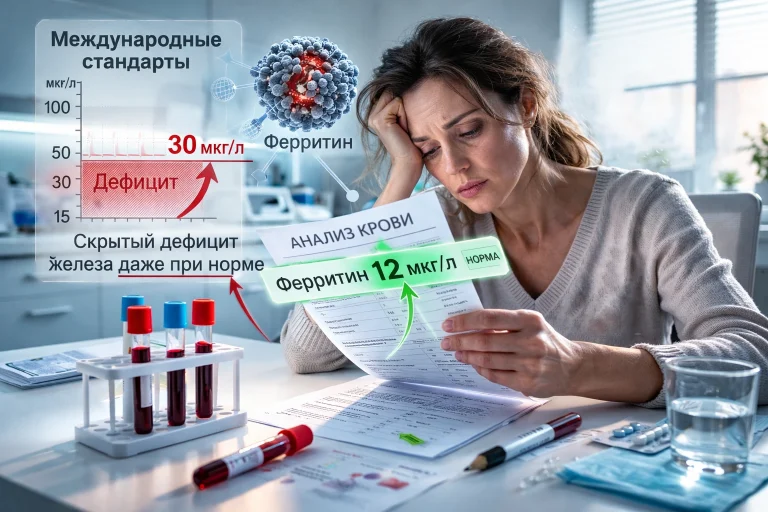 Ферритин в норме —что это значити когда стоит копнуть глубже