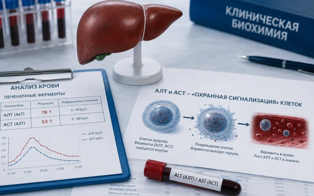 АЛТ и АСТ повышены: расшифровка анализа, нормы у женщин и мужчин, причины