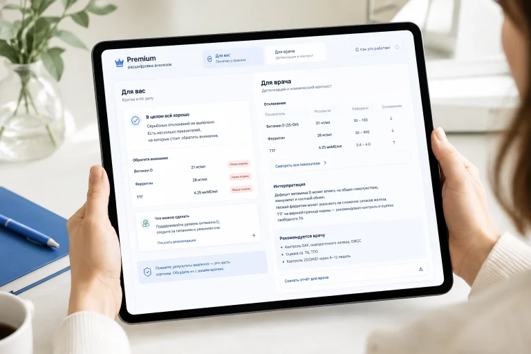 Что в расшифровках Helpscaner помогает лечащему врачу?